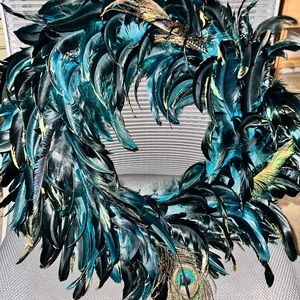 PEACOCK WREATH